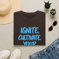 Inspirational Graphic T-Shirt — "Ignite. Cultivate. Your Inner Genius."