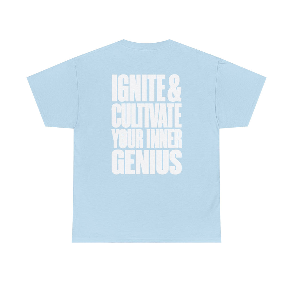 Motivational T-Shirt — ICYIG Front / "Ignite & Cultivate Your Inner Genius"