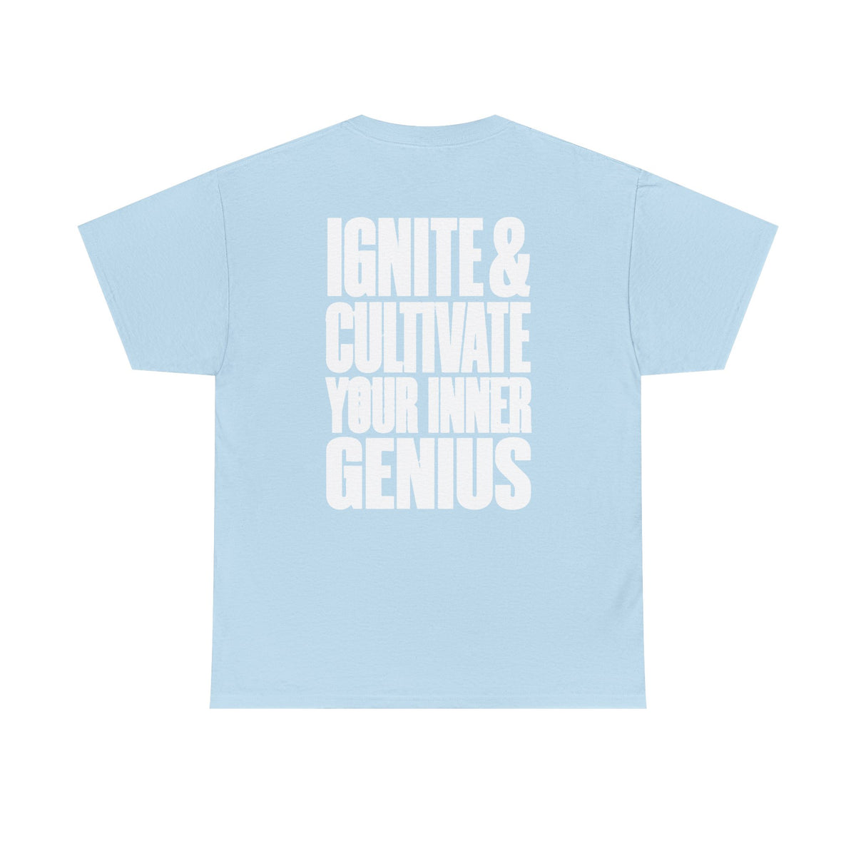 Motivational T-Shirt — ICYIG Front / "Ignite & Cultivate Your Inner Genius"