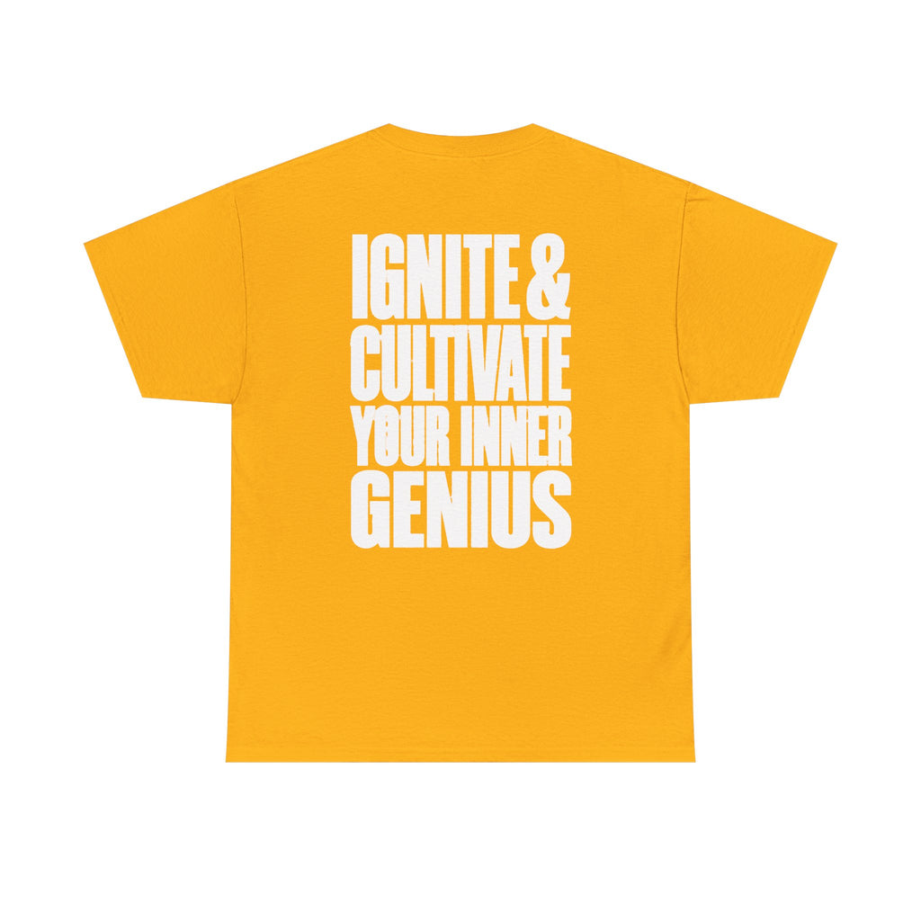 Motivational T-Shirt — ICYIG Front / "Ignite & Cultivate Your Inner Genius"