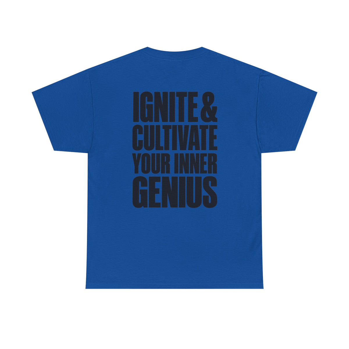 Motivational T-Shirt — ICYIG Front / "Ignite & Cultivate Your Inner Genius"