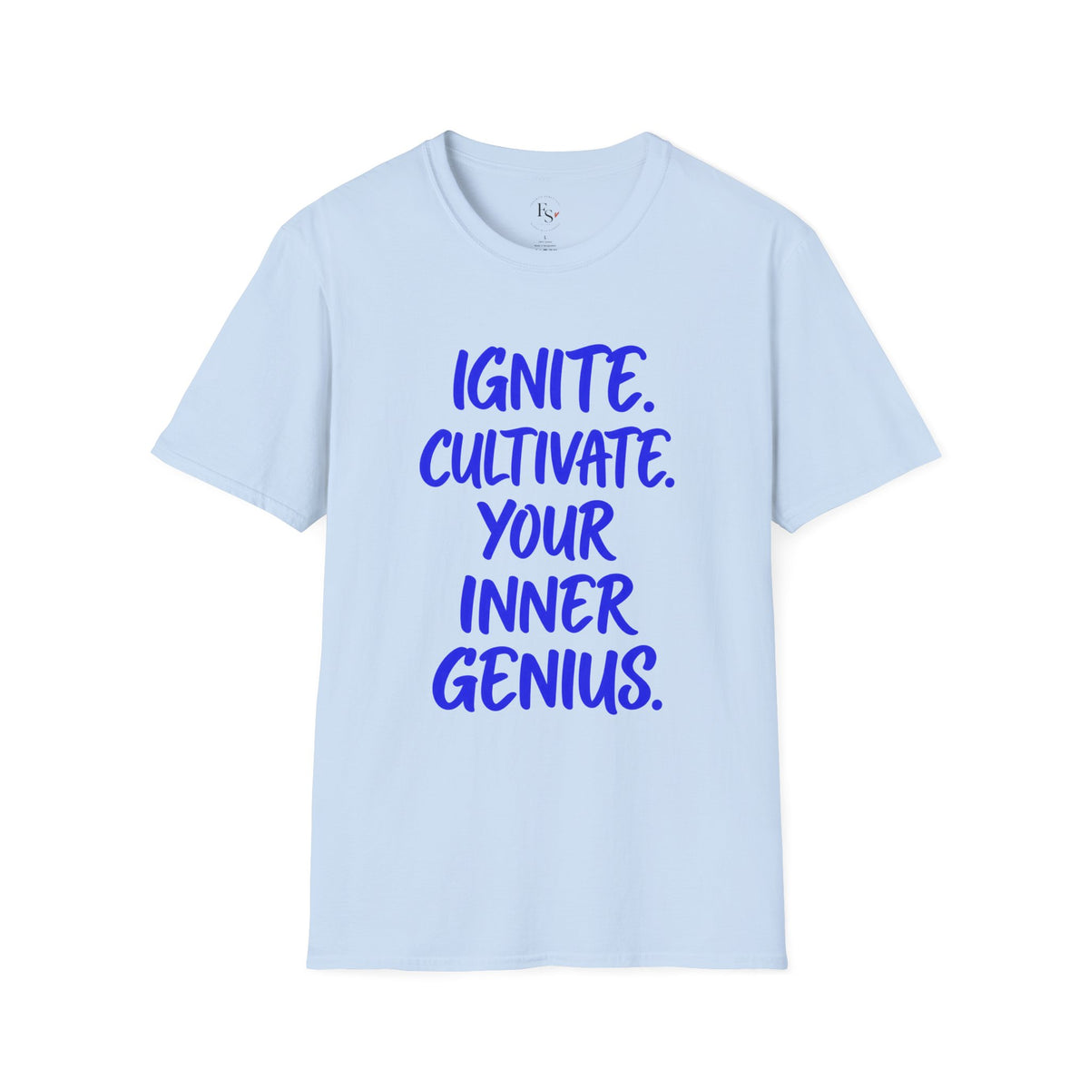 Inspirational Graphic T-Shirt — "Ignite. Cultivate. Your Inner Genius."