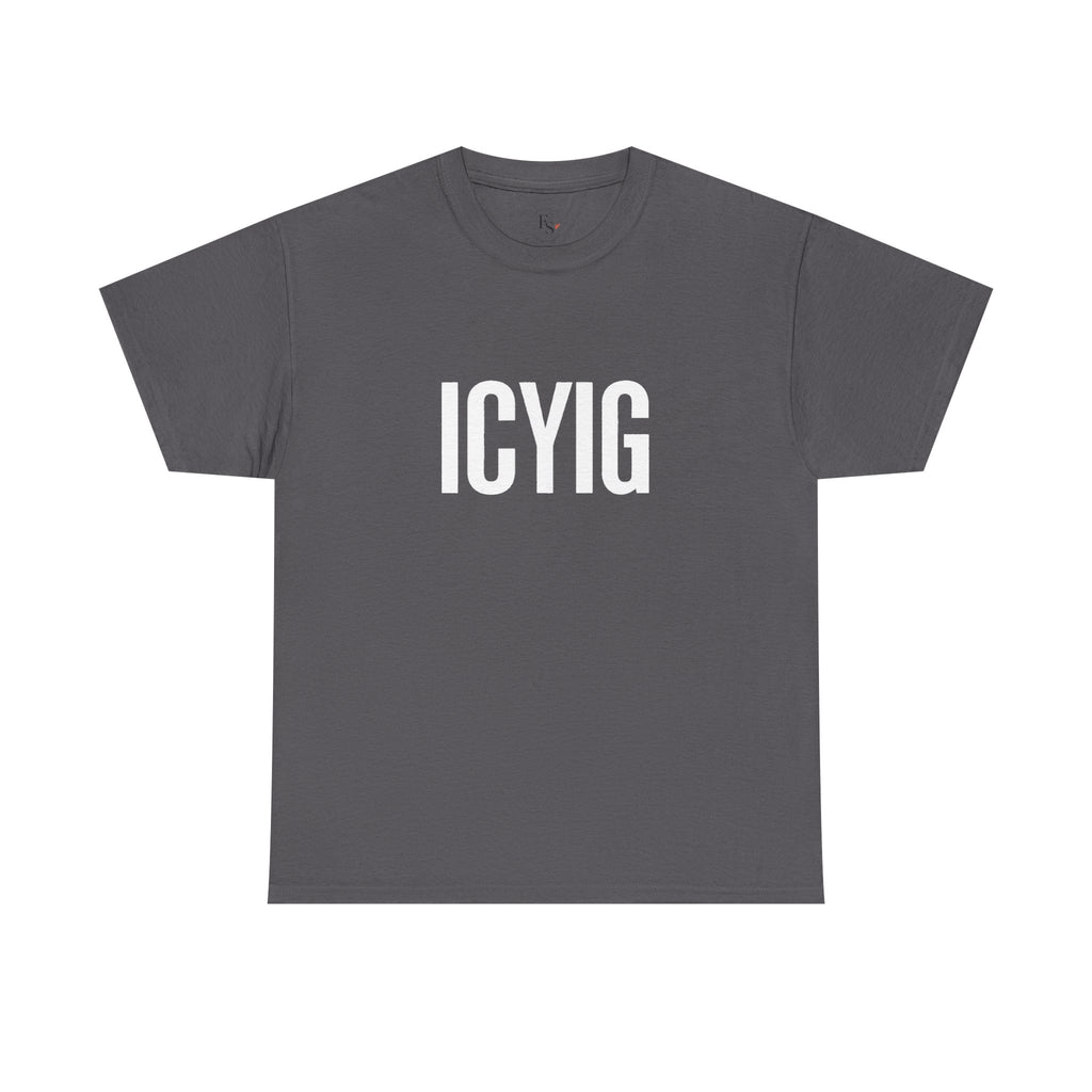 Motivational T-Shirt — ICYIG Front / "Ignite & Cultivate Your Inner Genius"