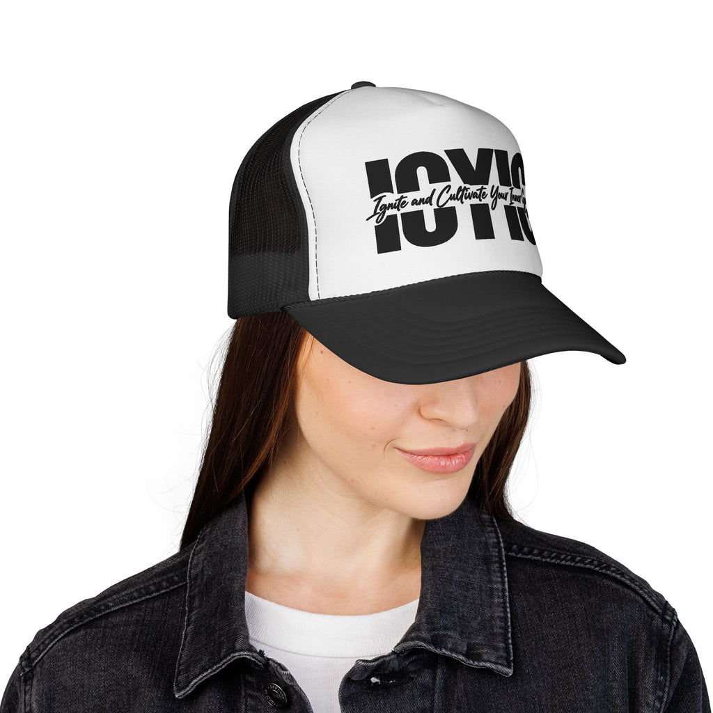 Trucker Cap — 'Ignite and Cultivate Your Inner Genius' ICYIG Logo
