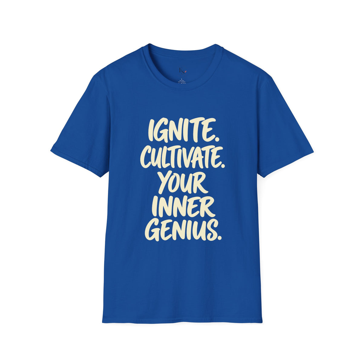 Inspirational Graphic T-Shirt — "Ignite. Cultivate. Your Inner Genius."