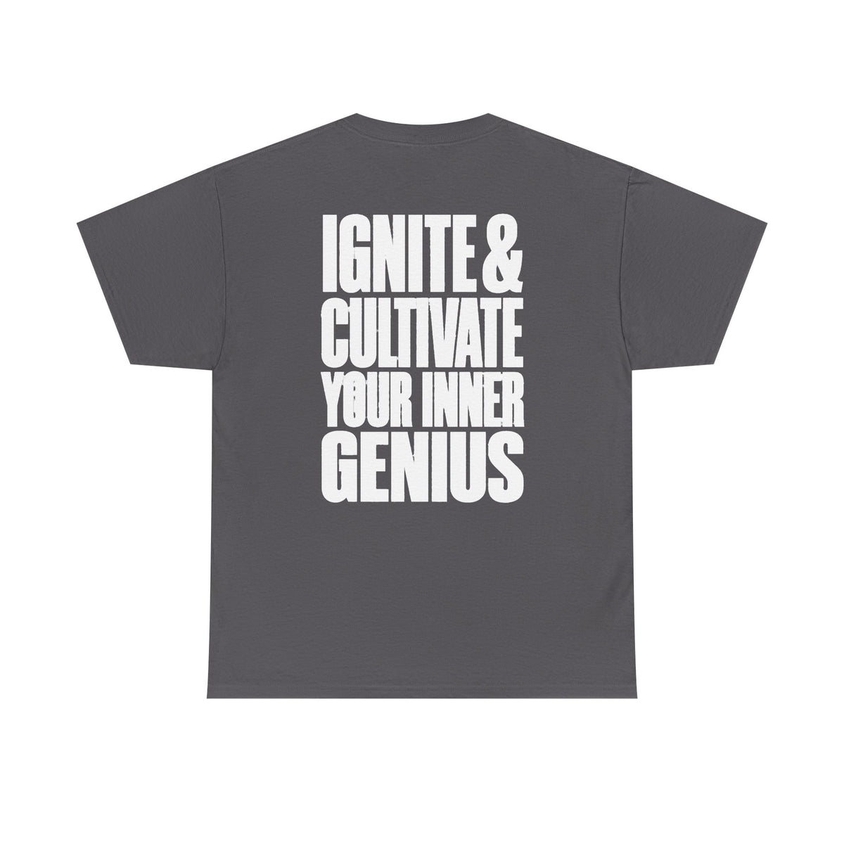 Motivational T-Shirt — ICYIG Front / "Ignite & Cultivate Your Inner Genius"