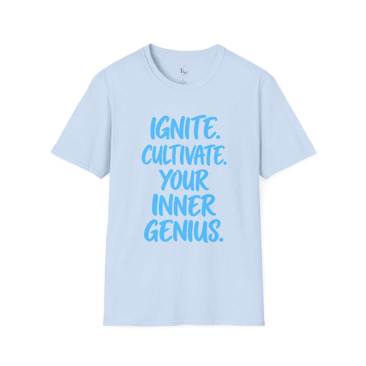 Inspirational Graphic T-Shirt — "Ignite. Cultivate. Your Inner Genius."