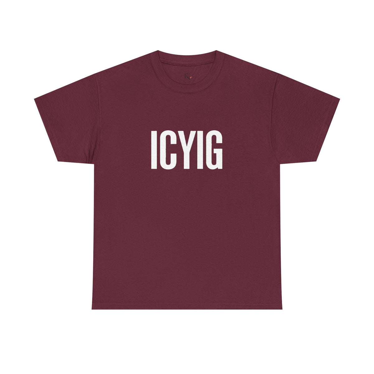 Motivational T-Shirt — ICYIG Front / "Ignite & Cultivate Your Inner Genius"