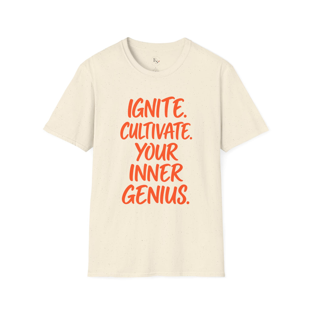 Inspirational Graphic T-Shirt — "Ignite. Cultivate. Your Inner Genius."