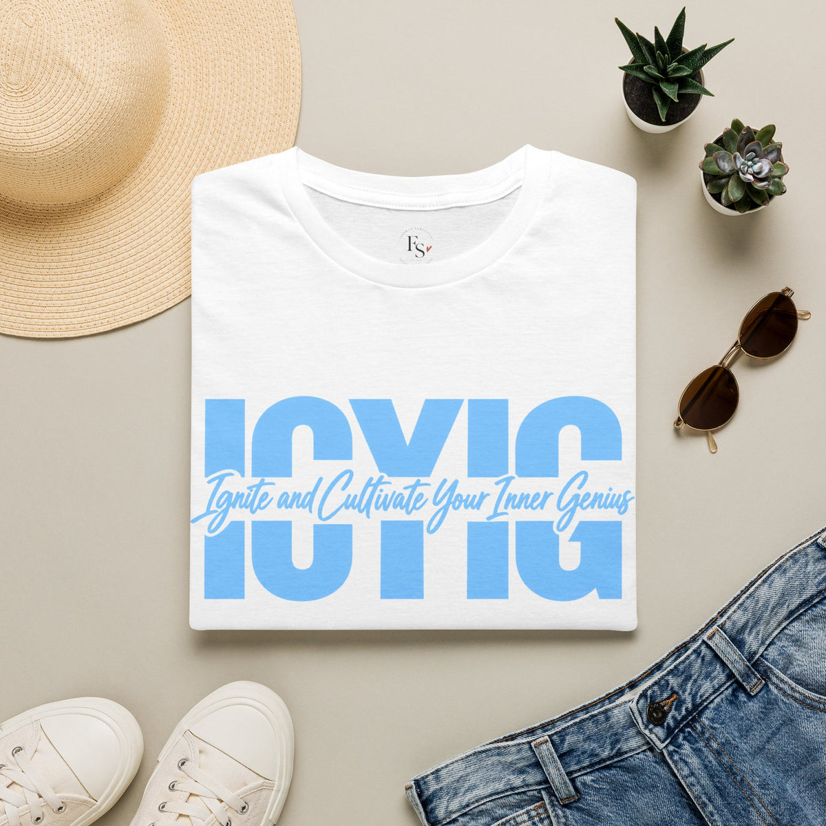 Graphic T-Shirt — Ignite & Cultivate Your Inner Genius