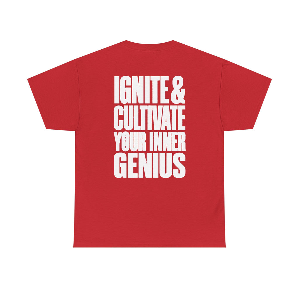 Motivational T-Shirt — ICYIG Front / "Ignite & Cultivate Your Inner Genius"