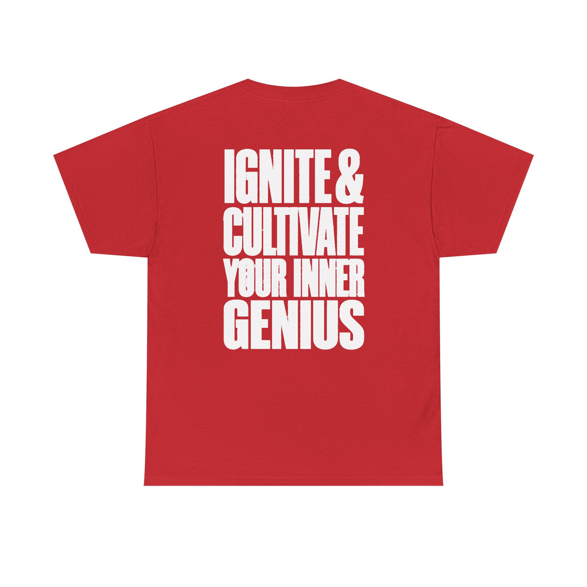 Motivational T-Shirt — ICYIG Front / "Ignite & Cultivate Your Inner Genius"