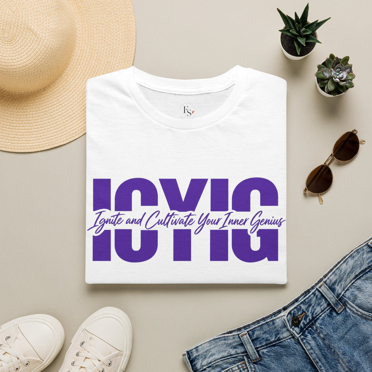 Graphic T-Shirt — Ignite & Cultivate Your Inner Genius