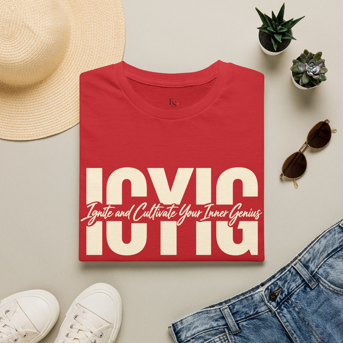Graphic T-Shirt — Ignite & Cultivate Your Inner Genius