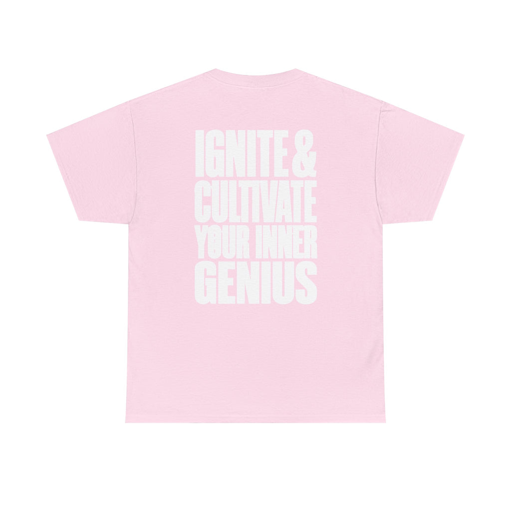 Motivational T-Shirt — ICYIG Front / "Ignite & Cultivate Your Inner Genius"