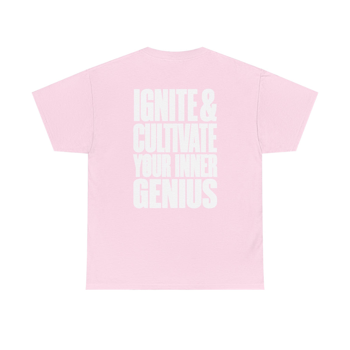 Motivational T-Shirt — ICYIG Front / "Ignite & Cultivate Your Inner Genius"