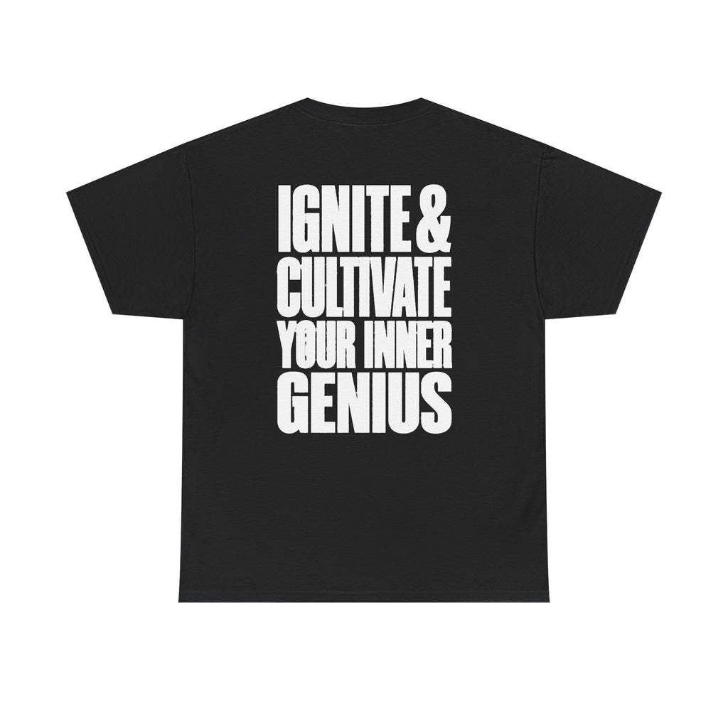 Motivational T-Shirt — ICYIG Front / "Ignite & Cultivate Your Inner Genius"