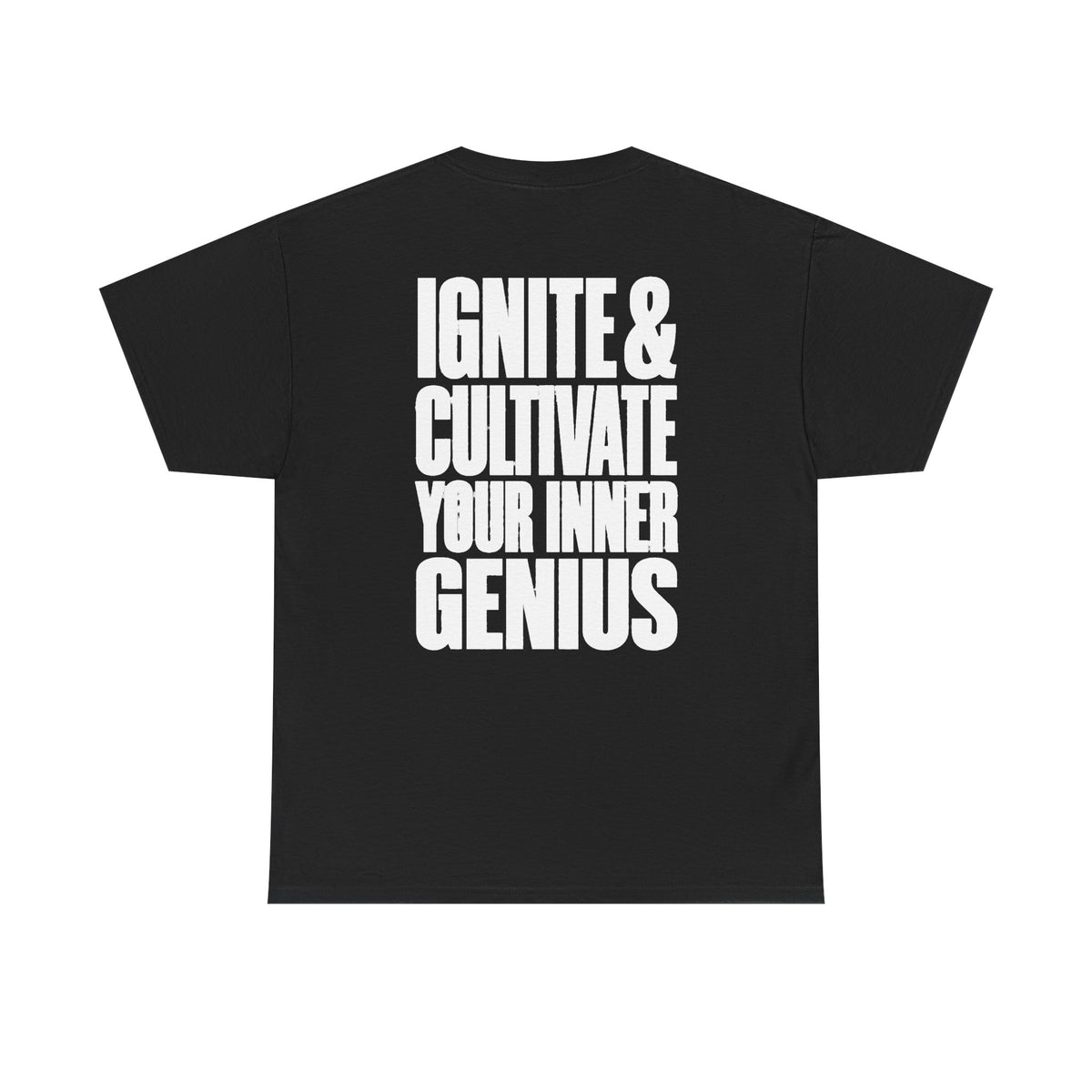 Motivational T-Shirt — ICYIG Front / "Ignite & Cultivate Your Inner Genius"