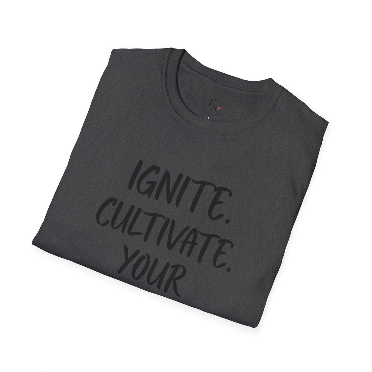 Inspirational Graphic T-Shirt — "Ignite. Cultivate. Your Inner Genius."