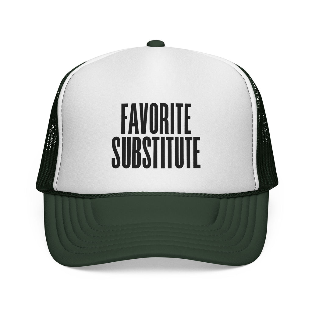 Trucker Cap — "Favorite Substitute" Mesh Hat
