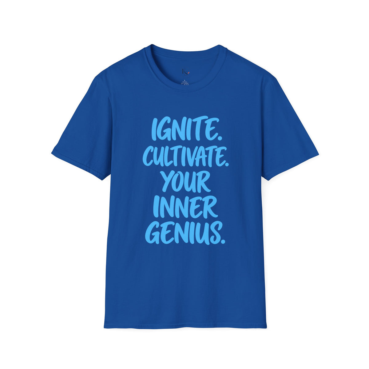 Inspirational Graphic T-Shirt — "Ignite. Cultivate. Your Inner Genius."