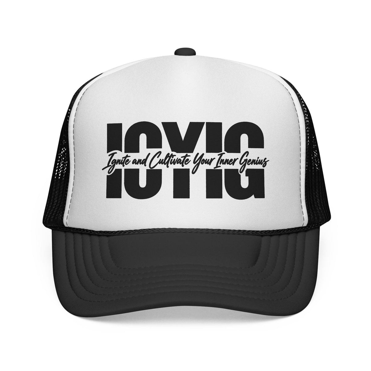 Trucker Cap — 'Ignite and Cultivate Your Inner Genius' ICYIG Logo