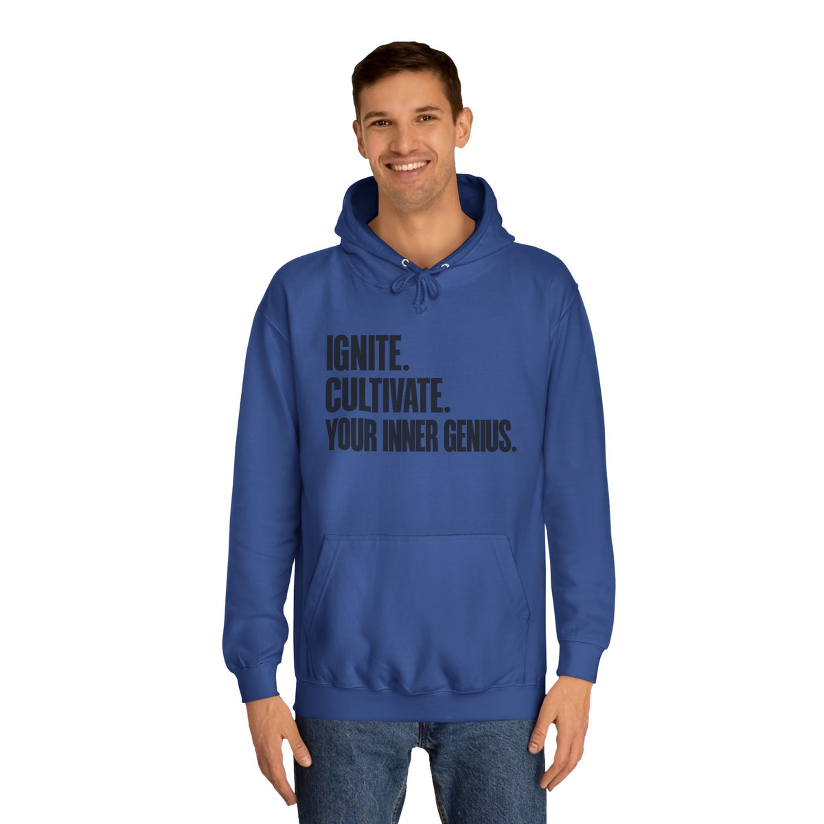 Hoodie — Ignite. Cultivate. Your Inner Genius.
