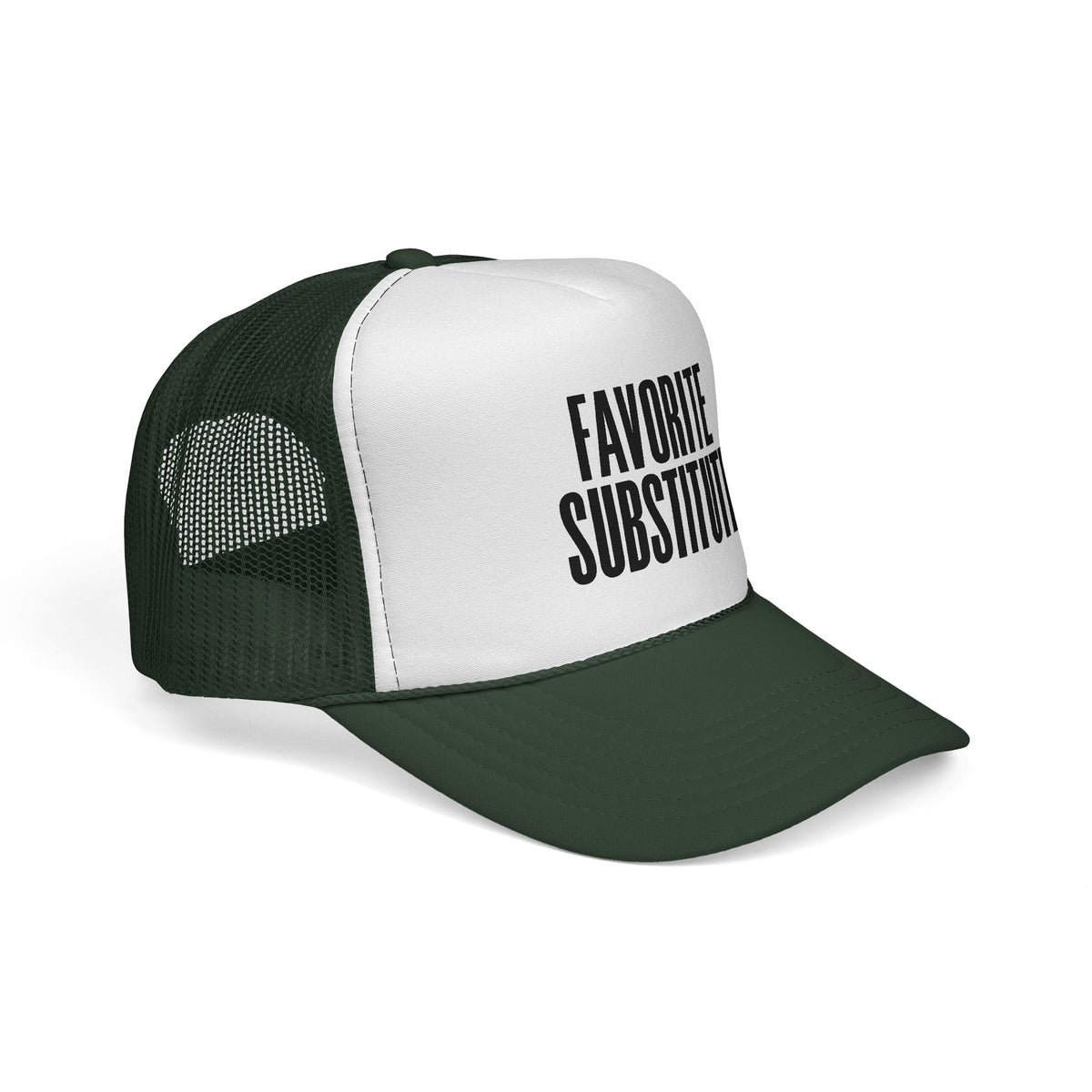 Trucker Cap — "Favorite Substitute" Mesh Hat