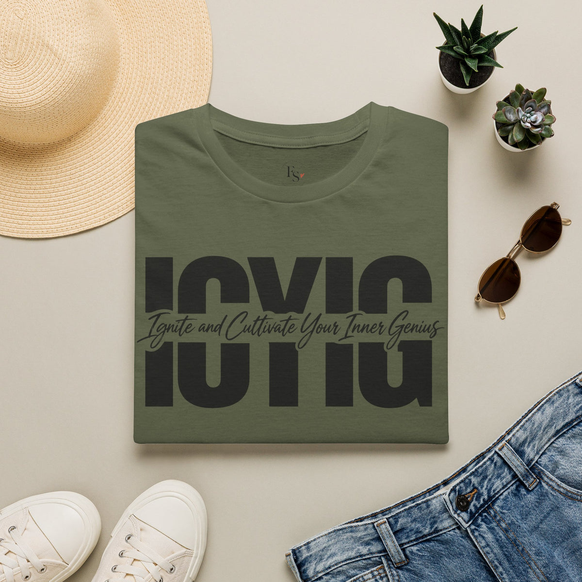 Graphic T-Shirt — Ignite & Cultivate Your Inner Genius
