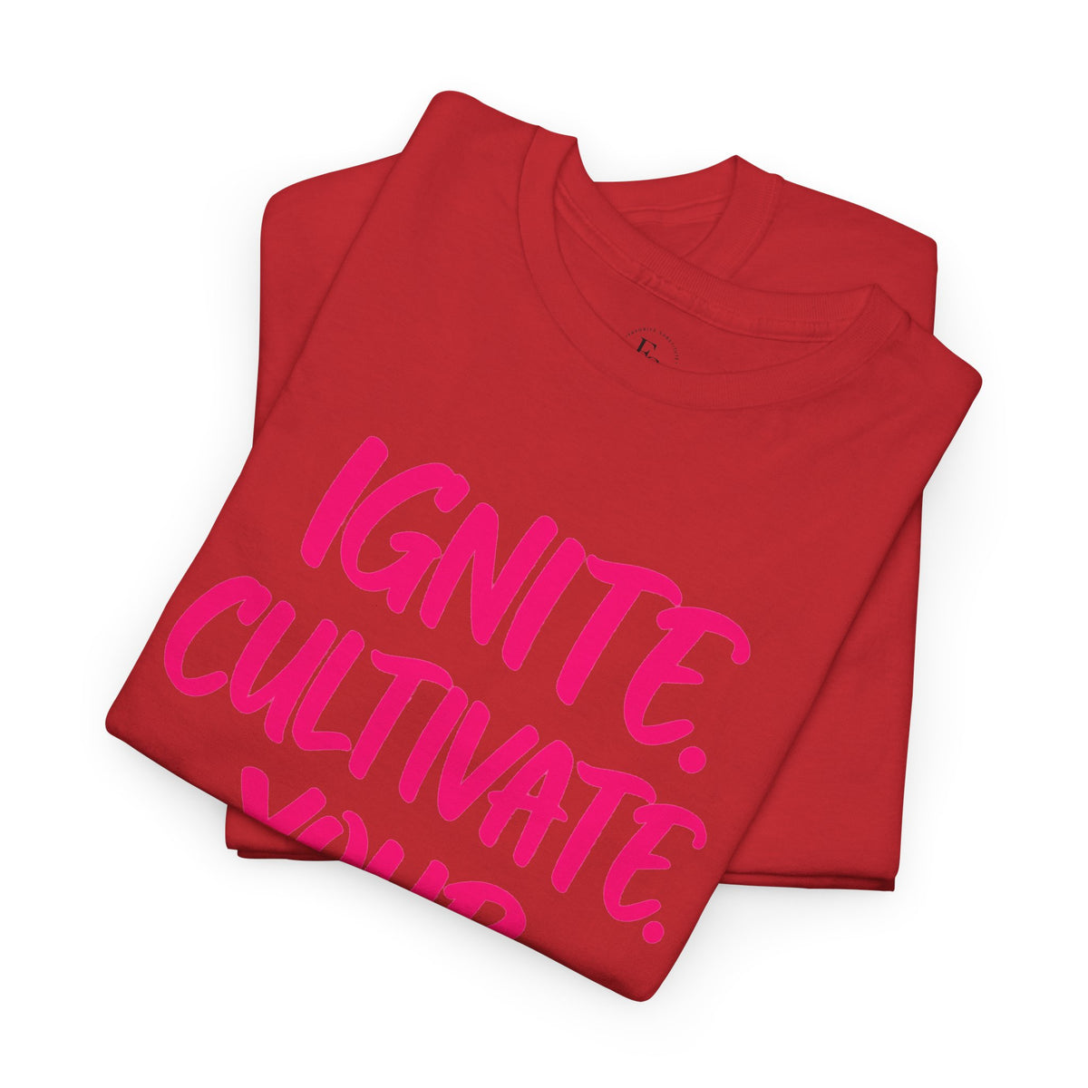 Inspirational Graphic T-Shirt — "Ignite. Cultivate. Your Inner Genius."