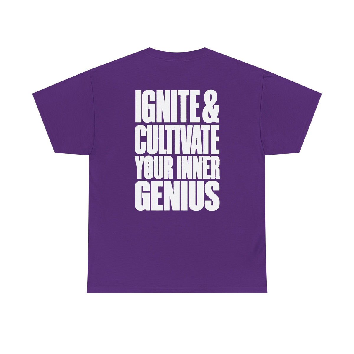 Motivational T-Shirt — ICYIG Front / "Ignite & Cultivate Your Inner Genius"