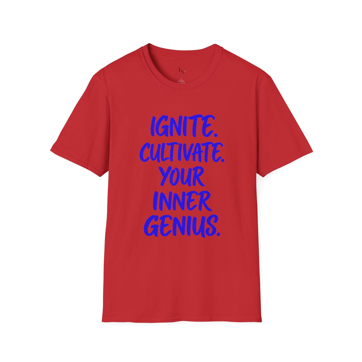 Inspirational Graphic T-Shirt — "Ignite. Cultivate. Your Inner Genius."
