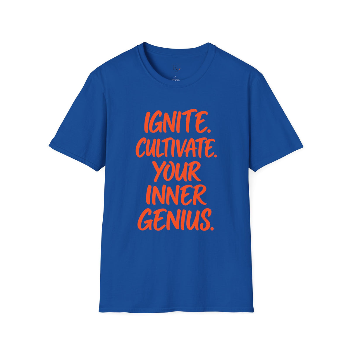 Inspirational Graphic T-Shirt — "Ignite. Cultivate. Your Inner Genius."