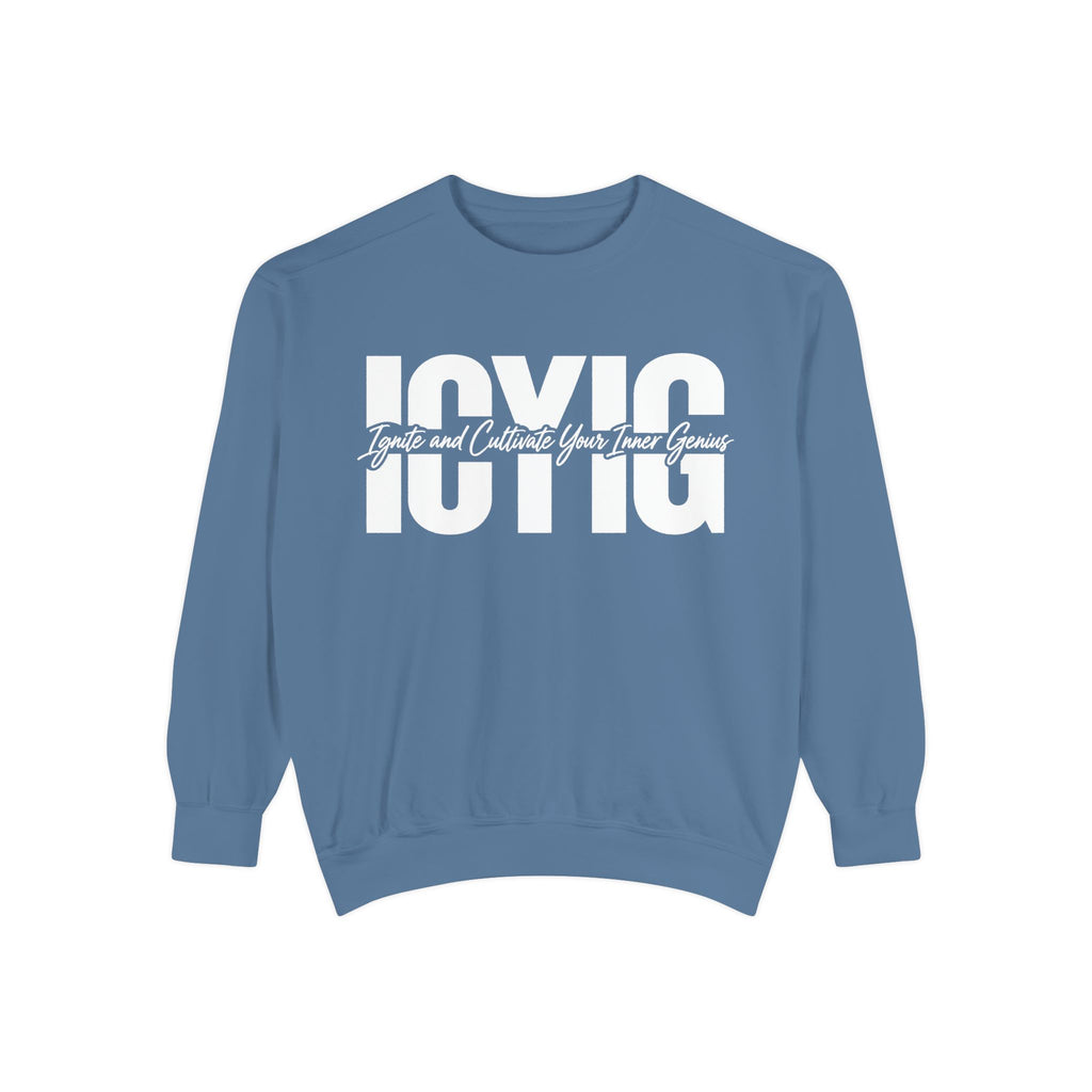 Graphic Crewneck Sweatshirt — Ignite and Cultivate Your Inner Genius