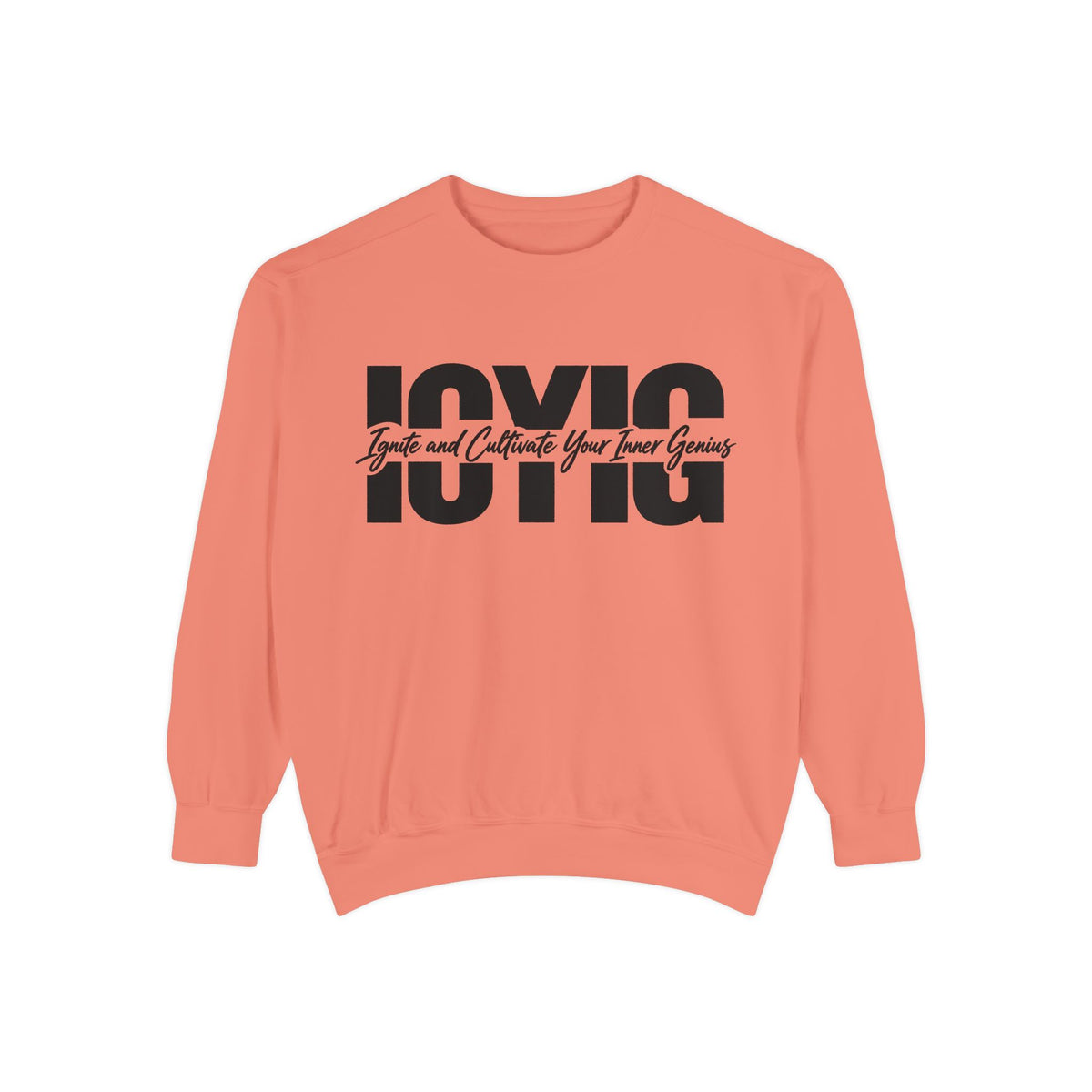 Graphic Crewneck Sweatshirt — Ignite and Cultivate Your Inner Genius