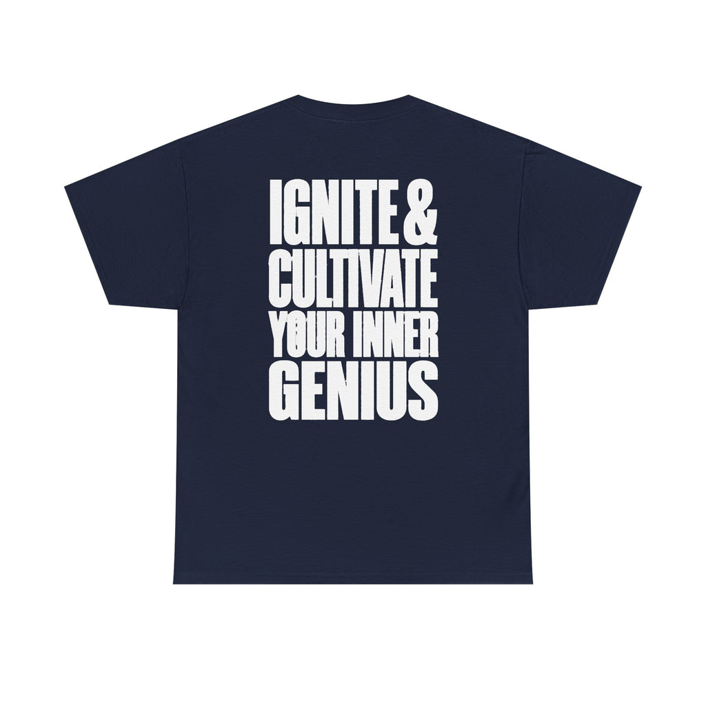 Motivational T-Shirt — ICYIG Front / "Ignite & Cultivate Your Inner Genius"