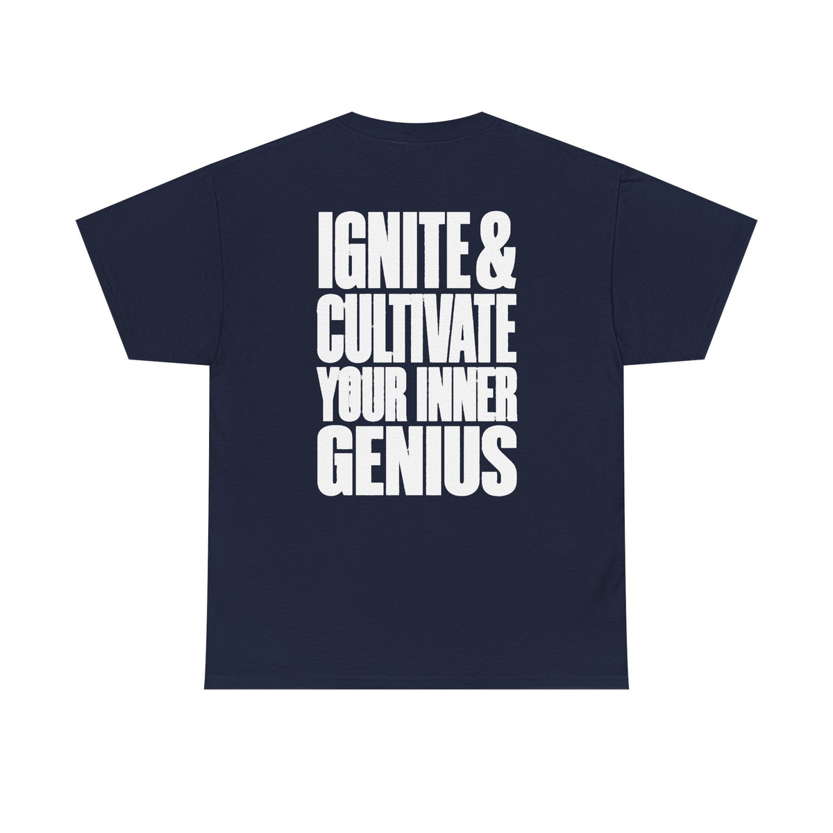Motivational T-Shirt — ICYIG Front / "Ignite & Cultivate Your Inner Genius"