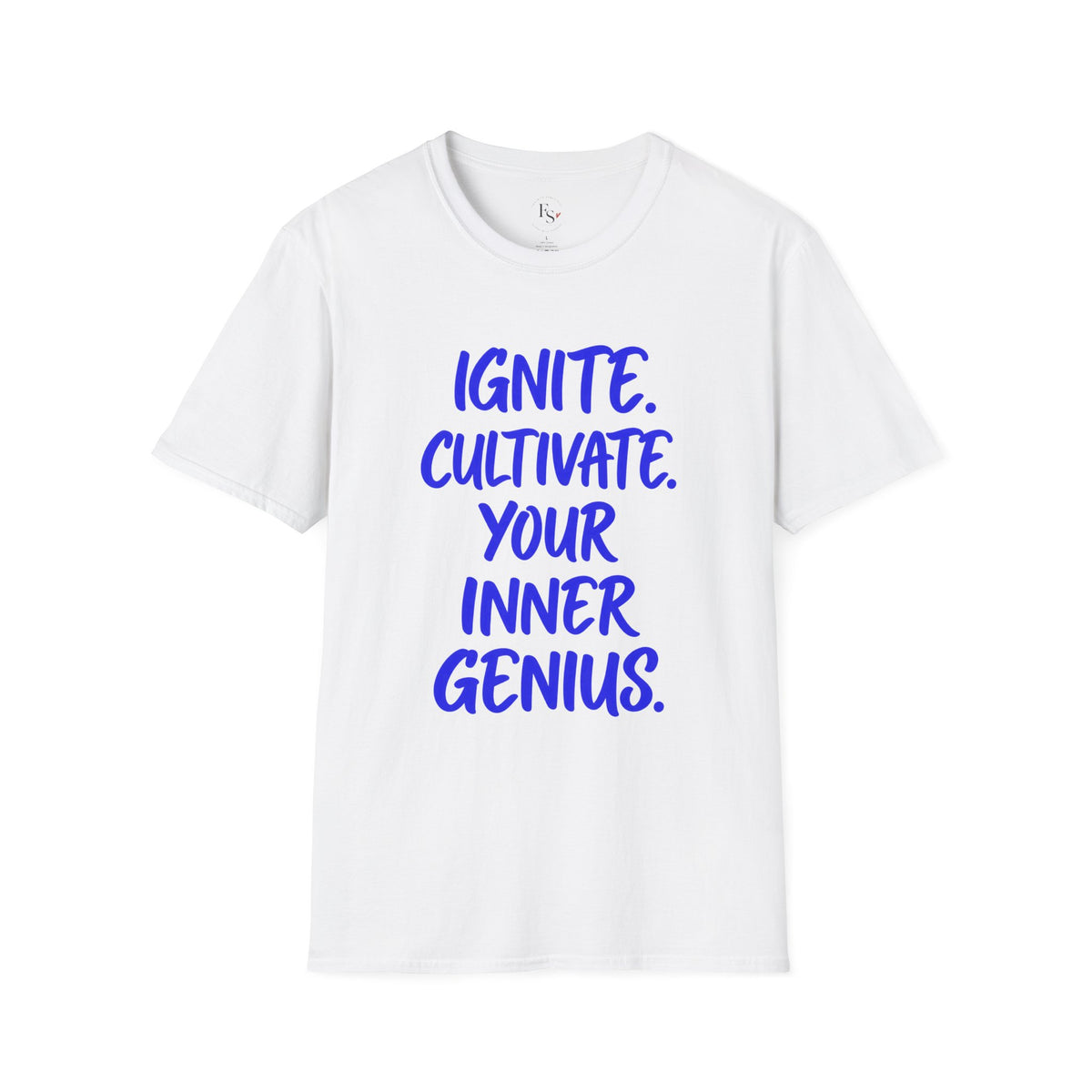 Inspirational Graphic T-Shirt — "Ignite. Cultivate. Your Inner Genius."
