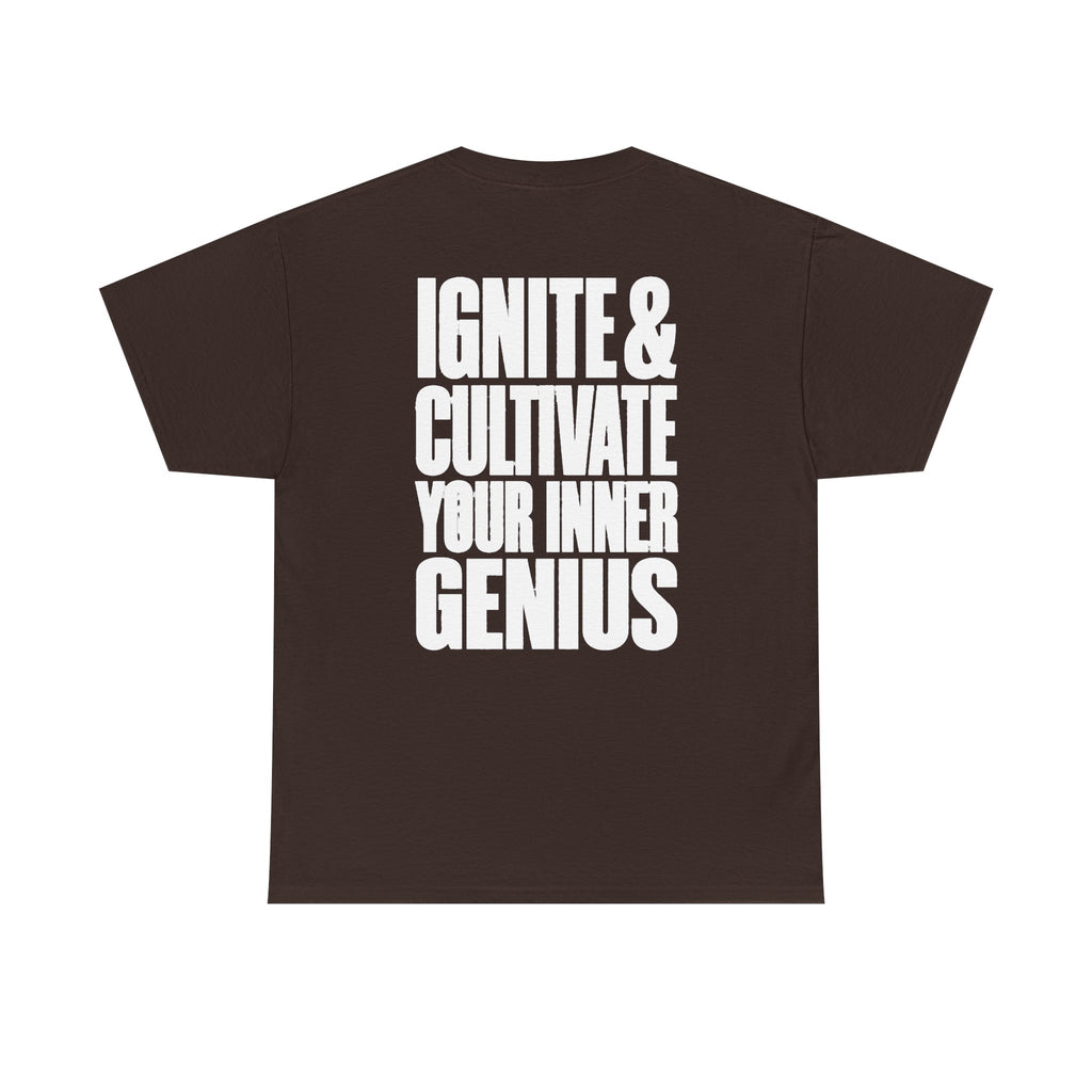 Motivational T-Shirt — ICYIG Front / "Ignite & Cultivate Your Inner Genius"