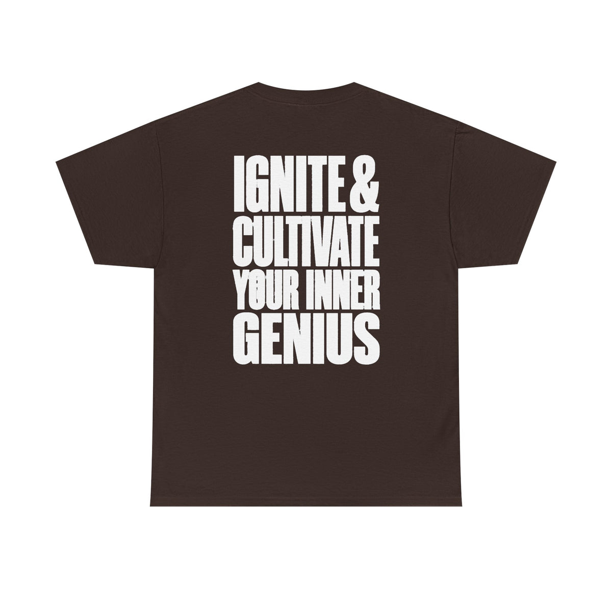 Motivational T-Shirt — ICYIG Front / "Ignite & Cultivate Your Inner Genius"