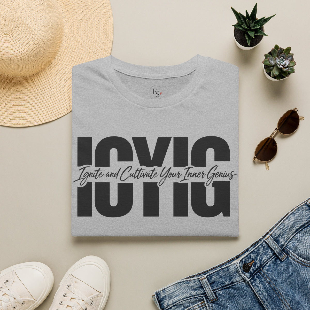 Graphic T-Shirt — Ignite & Cultivate Your Inner Genius