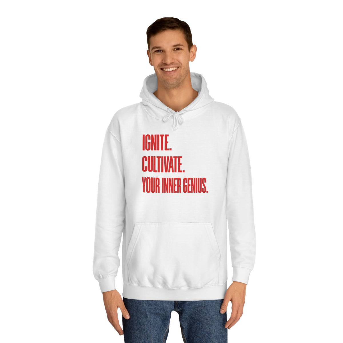 Hoodie — Ignite. Cultivate. Your Inner Genius.