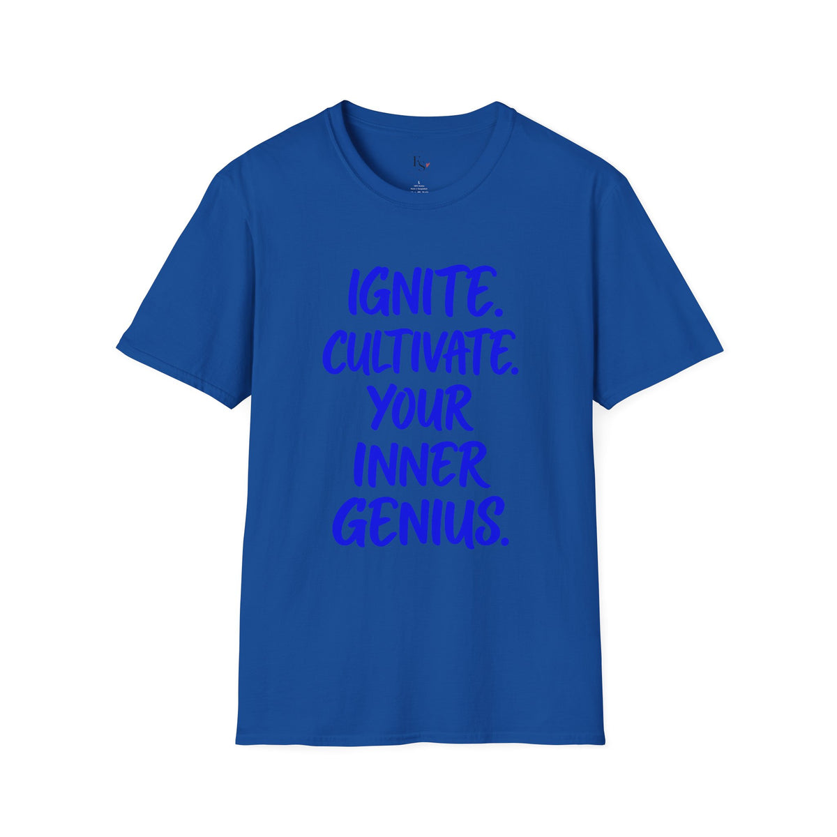 Inspirational Graphic T-Shirt — "Ignite. Cultivate. Your Inner Genius."