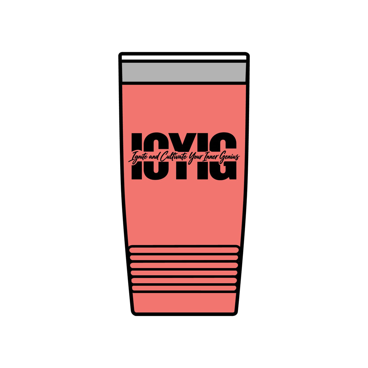 Tumbler — ICYIG Logo 20oz Stainless Insulated Travel Mug