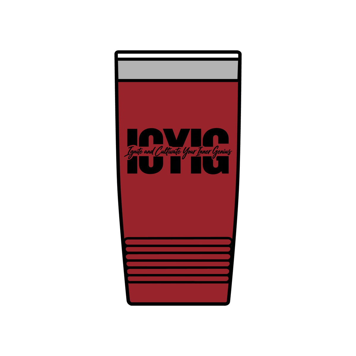 Tumbler — ICYIG Logo 20oz Stainless Insulated Travel Mug