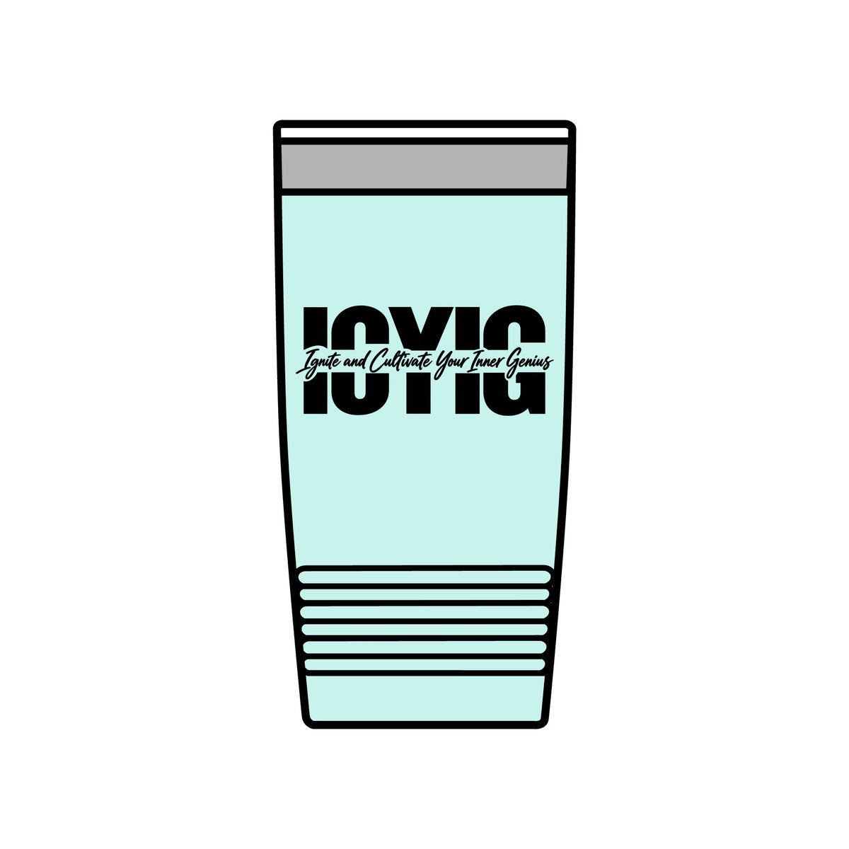 Tumbler — ICYIG Logo 20oz Stainless Insulated Travel Mug