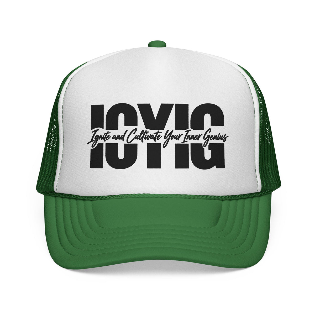 Trucker Cap — 'Ignite and Cultivate Your Inner Genius' ICYIG Logo