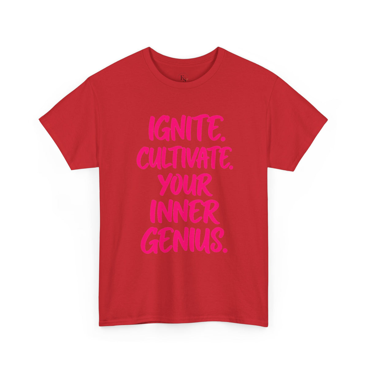 Inspirational Graphic T-Shirt — "Ignite. Cultivate. Your Inner Genius."