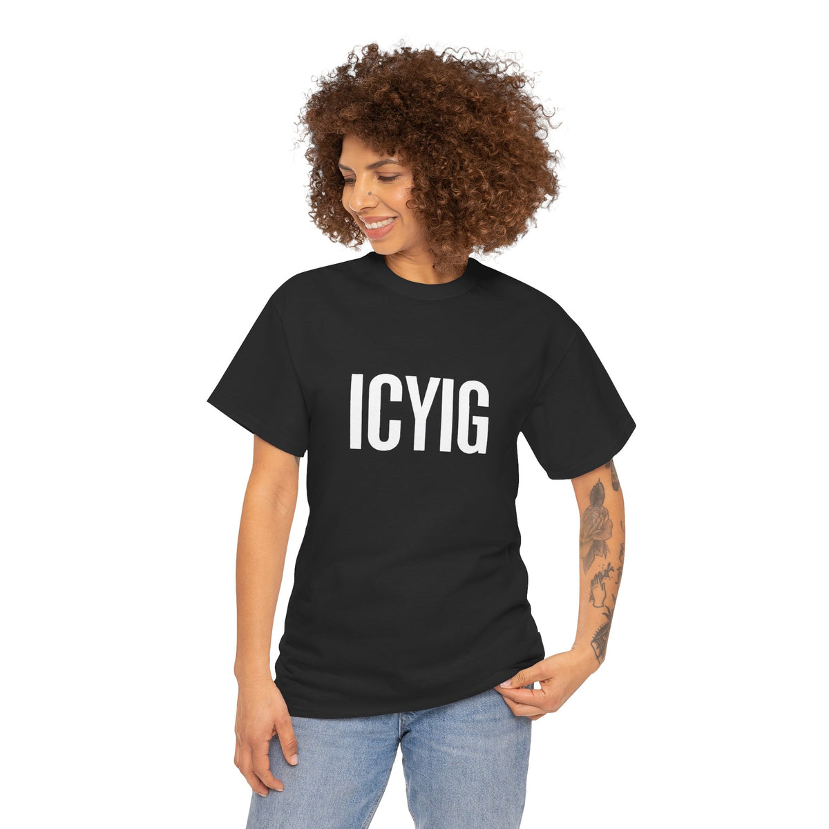 Motivational T-Shirt — ICYIG Front / "Ignite & Cultivate Your Inner Genius"