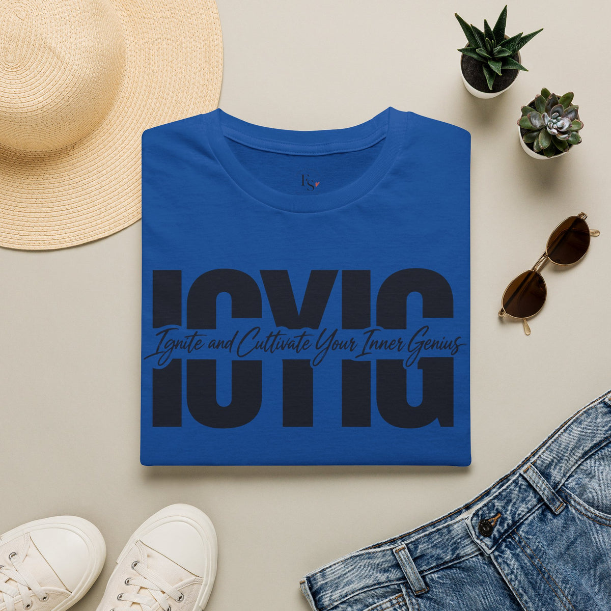 Graphic T-Shirt — Ignite & Cultivate Your Inner Genius